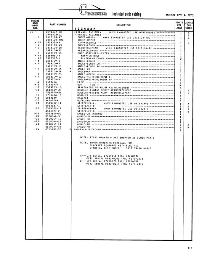 Illustrated parts diagram for 0513109-49 (SHEET-LOWER), IPC page 183