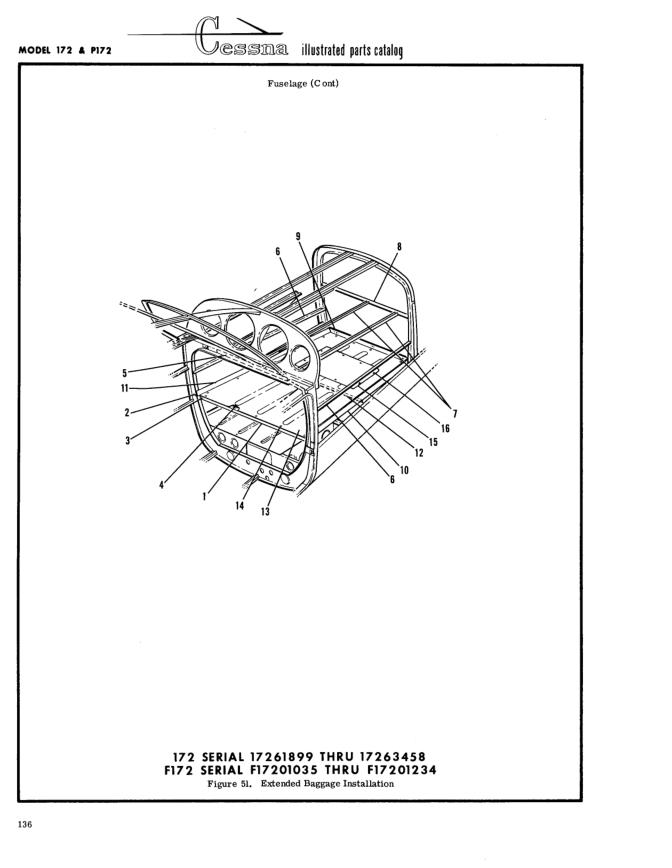Illustrated parts diagram for 17261899 (SERIAL 17261899 THRU 17263458), IPC page 206