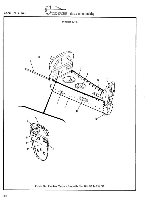 Illustrated parts diagram for 76243-1 (SCREW), IPC page 208
