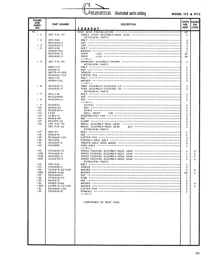 Illustrated parts diagram for 0743009-1 (SPACER), IPC page 215