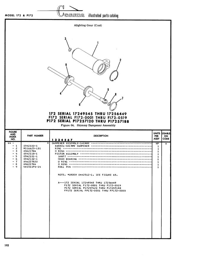 Illustrated parts diagram for 0542101-1 (SHAFT), IPC page 232