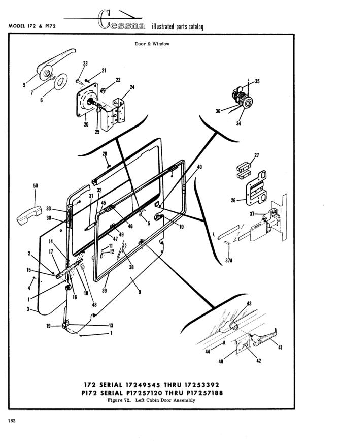 Illustrated parts diagram for AN507-432 (SCREW - MACHINE), IPC page 252