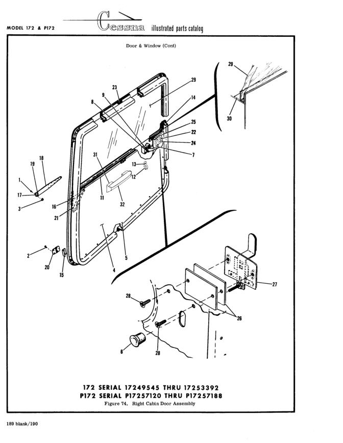 Illustrated parts diagram for AN3-19A (Bolts), IPC page 260