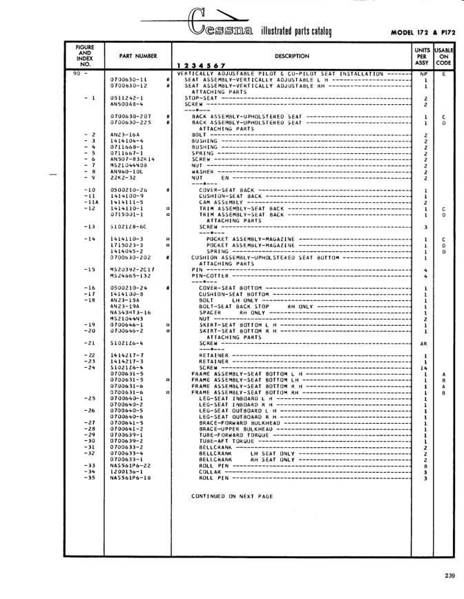 Illustrated parts diagram for 5102126-4 (ATTACHING PARTS), IPC page 309
