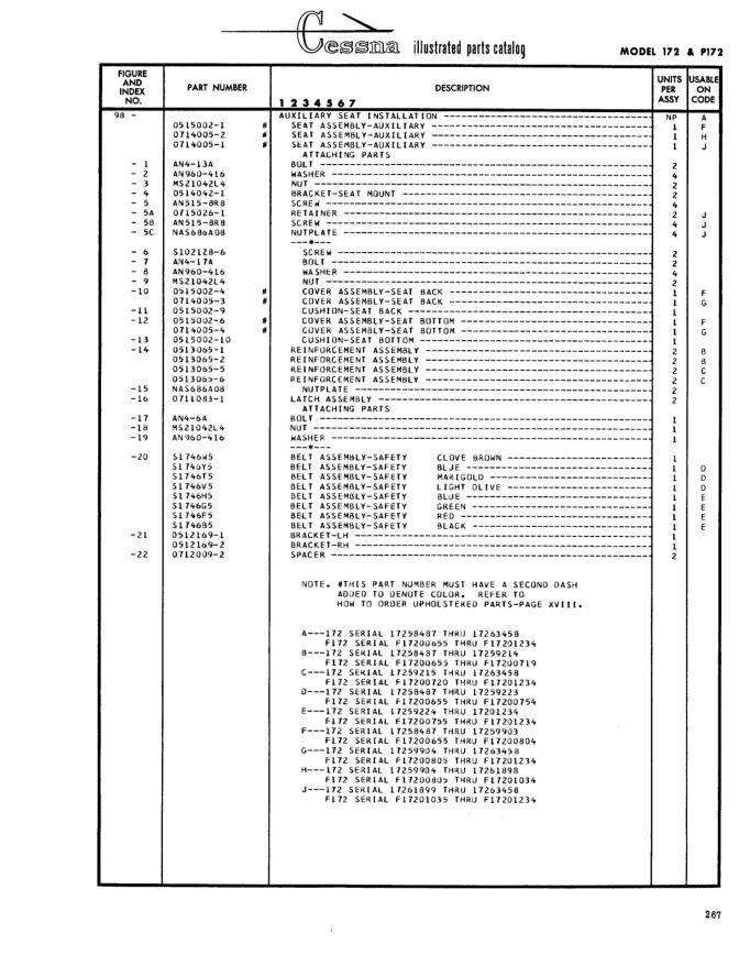 Illustrated parts diagram for 5102128-6 (SCREW), IPC page 337
