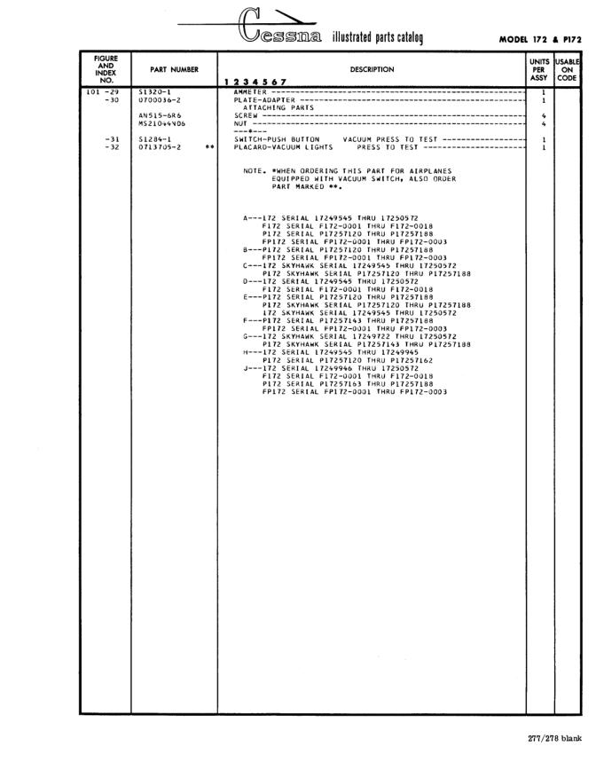 Illustrated parts diagram for 51320-1 (AMMETER), IPC page 347