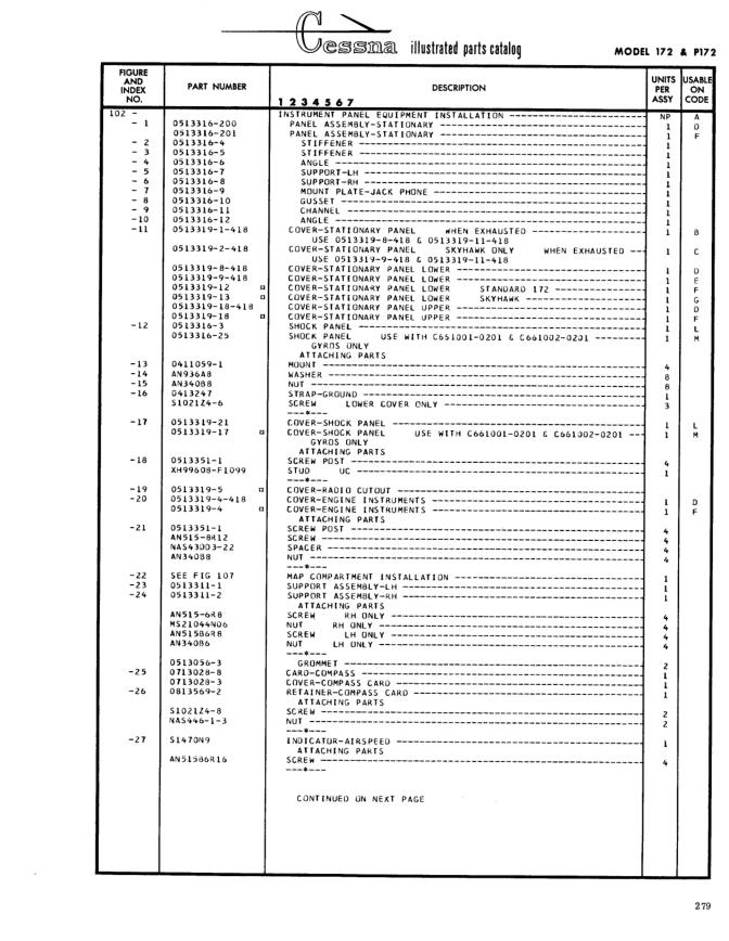 Illustrated parts diagram for 5102124-8 (SCREW), IPC page 349