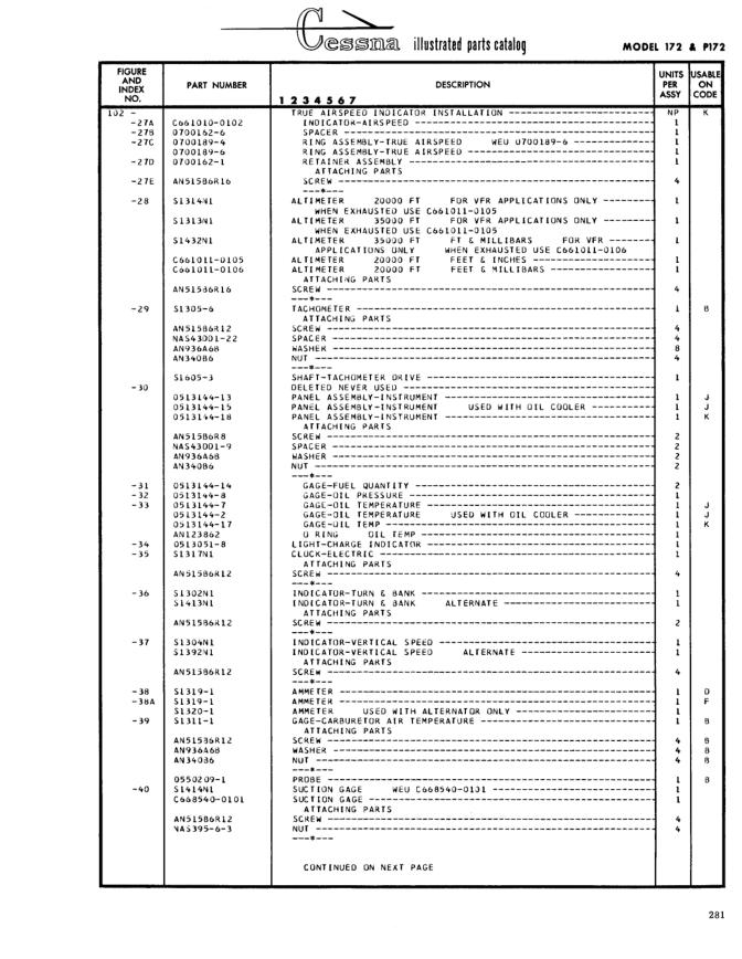Illustrated parts diagram for 0700162-1 (RING ASSEMBLY-TRUE AIRSPEED), IPC page 351