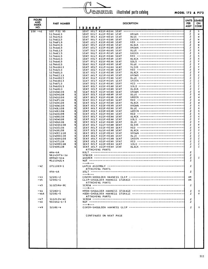 Illustrated parts diagram for S1023A6-8C (SCREW), IPC page 381