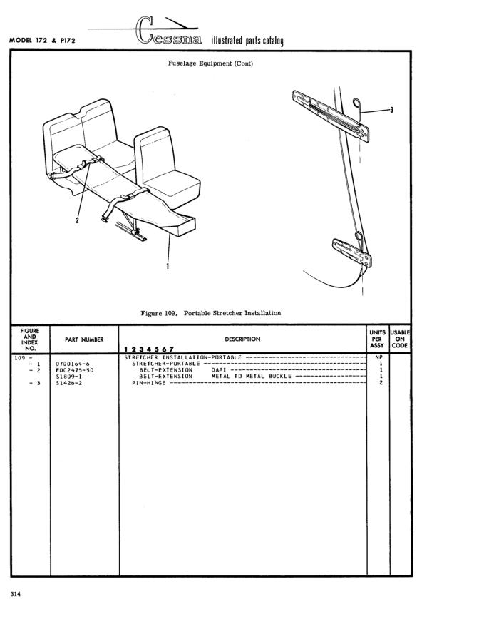 Illustrated parts diagram for 51426-2 (PIN-HINGE), IPC page 384