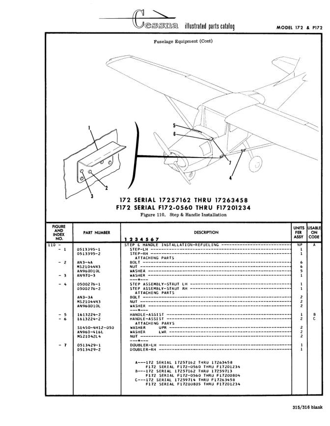 Illustrated parts diagram for 1613224-2 (HANDLE-ASSIST), IPC page 385