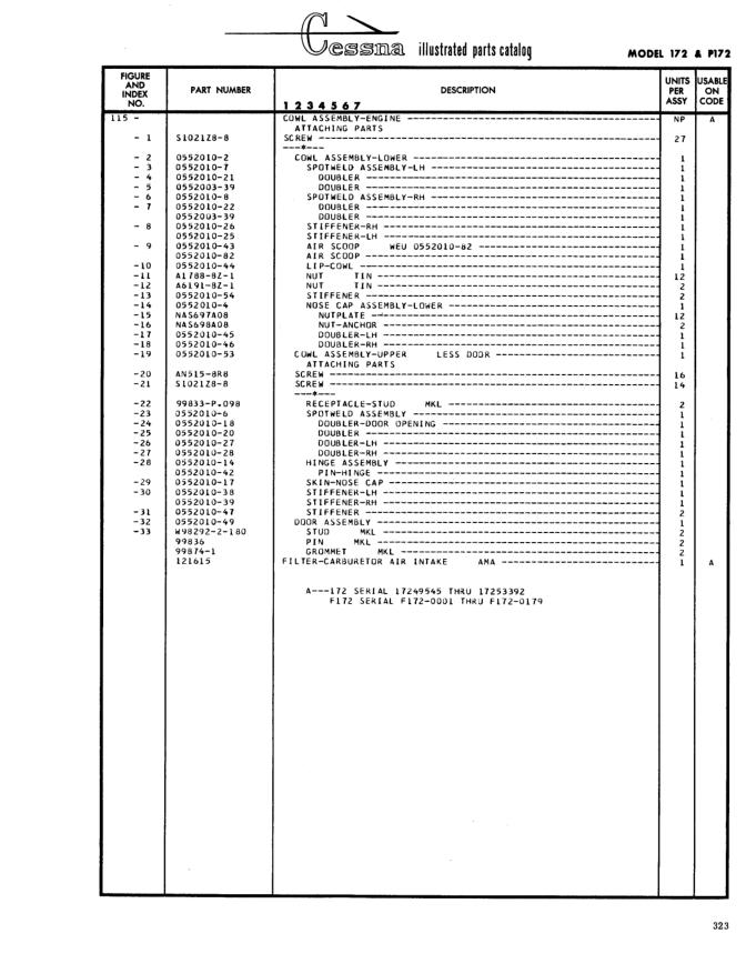 Illustrated parts diagram for S102128-1 (SCREW), IPC page 393