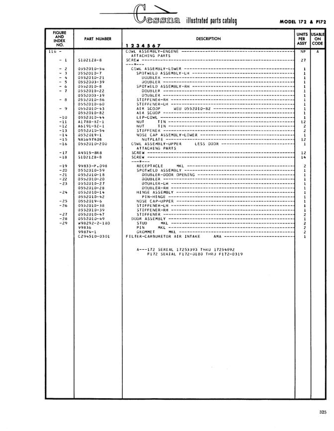 Illustrated parts diagram for 0552034-39 (DOUBLER), IPC page 395
