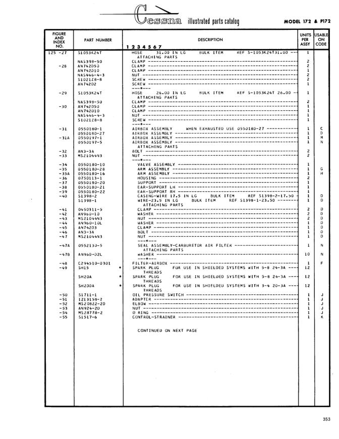 Illustrated parts diagram for 5102128-8 (SCREW), IPC page 423