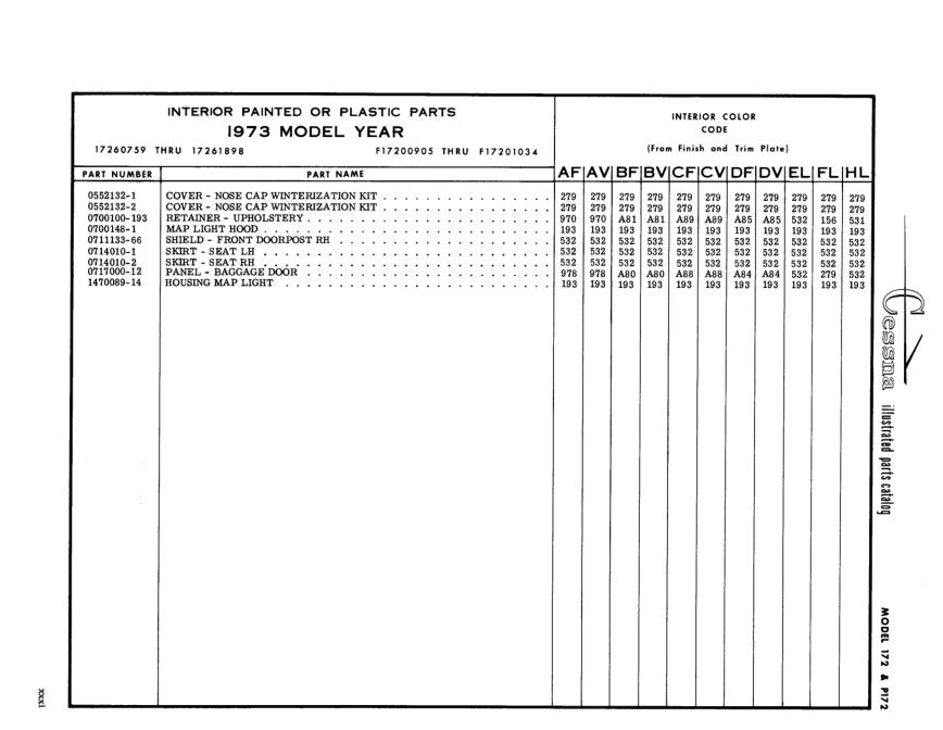 Illustrated parts diagram for 0711133-66 (SHIELD - FRONT DOORPOST RH), IPC page 43