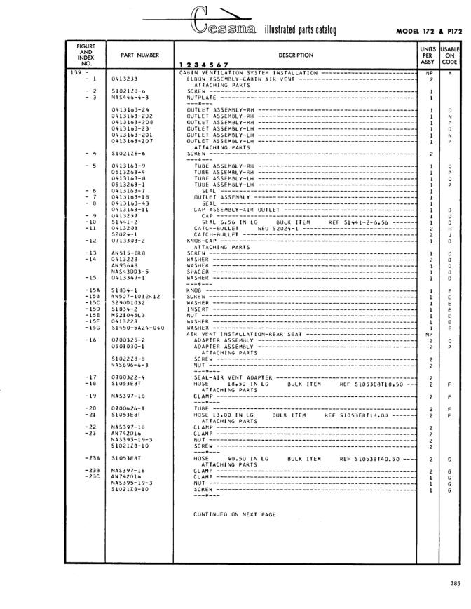 Illustrated parts diagram for 0413347-1 (WASHER), IPC page 455