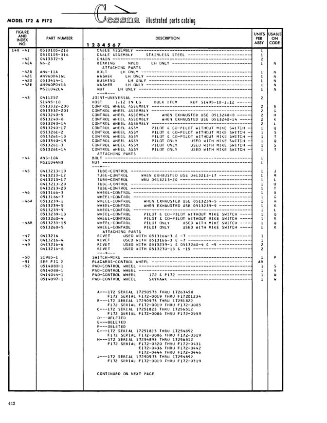 Illustrated parts diagram for 0513239-13 (WHEEL-CONTROL), IPC page 482
