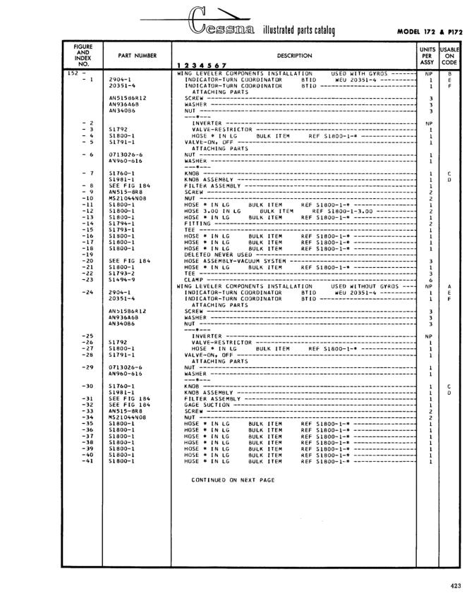 Illustrated parts diagram for 0713026-6 (NUT), IPC page 493