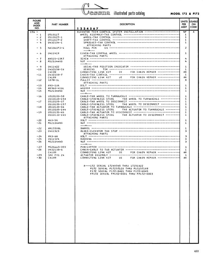 Illustrated parts diagram for AN4-4 (BOLT), IPC page 503