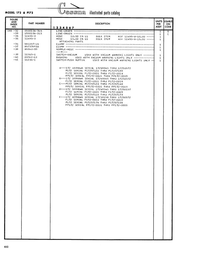 Illustrated parts diagram for 51495-8 (HOSE 10.00 IN LG BULK ITEM), IPC page 562