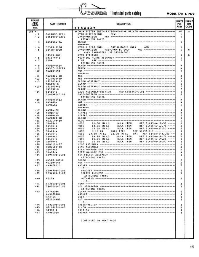 Illustrated parts diagram for 51495-3 (HOSE 2 IN LG BULK ITEM REF 51495-6-2), IPC page 569
