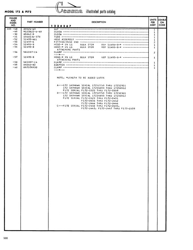 Illustrated parts diagram for AN340-8D (ADAPTER), IPC page 570