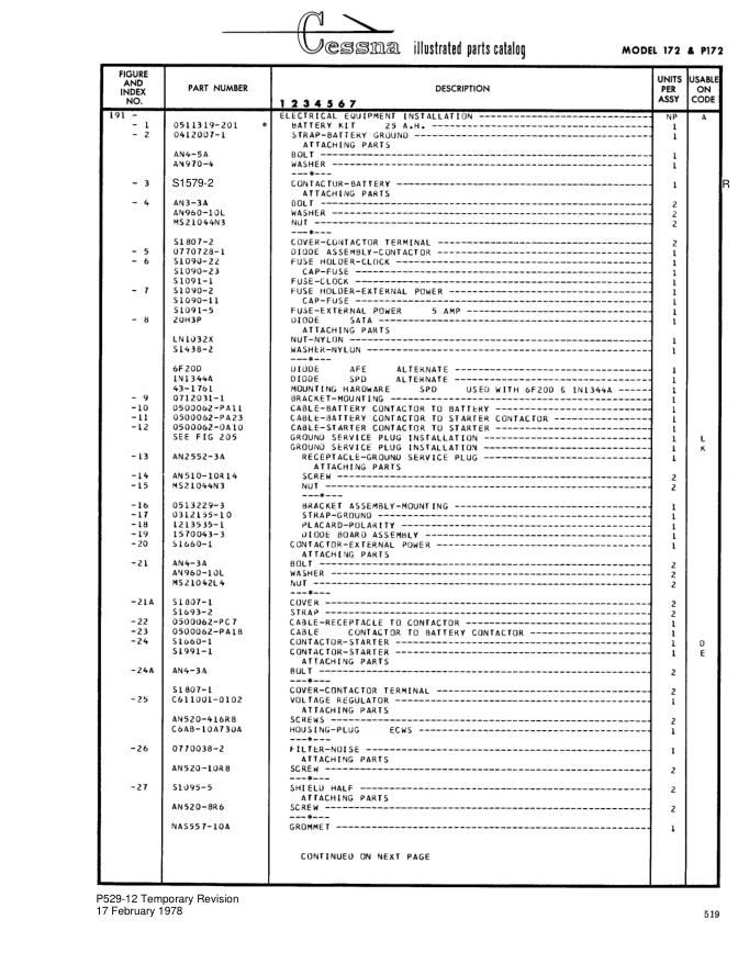 Illustrated parts diagram for 0770038-2 (FILTER-NOISE), IPC page 589